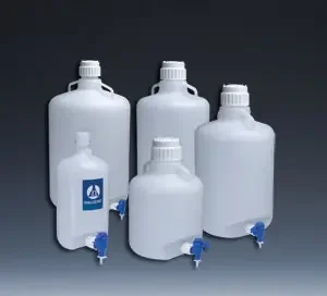 Fisher Scientific Thermo Scientific Nalgene Carboy with Spigot Round Low Density Polyethylene 1 gal. – 02963AA