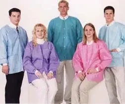 Fisher Scientific ValuMax Extra-Safe Lab Jacket Teal Medium Long Sleeves Hip Length – 23900500C