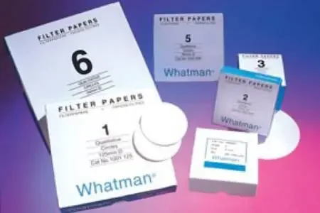 Fisher Scientific Whatman Filter Paper 5.5 cm Diameter, Circle, Cellulose Fiber, Grade 1, Qualitative, Particle Retention 11 µm, Porosity Medium, Filtration Speed Herzberg, 150 Sec, Smooth Surface – 09805B