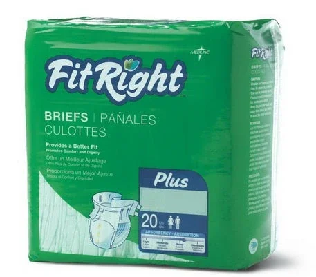 FitRight Plus Brief – Bag of 20