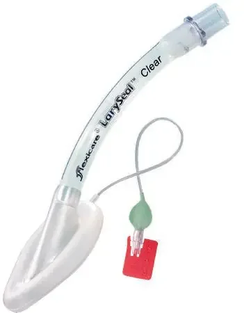 Flexicare LarySeal Clear Laryngeal Mask Infant User Size 1-1/2 Blue PVC Sterile Disposable – 038-94-315U
