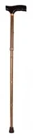 Folding Cane, Bronze Finish, T-Shape Handle, Adjustable 33″ to 37″, Aluminum