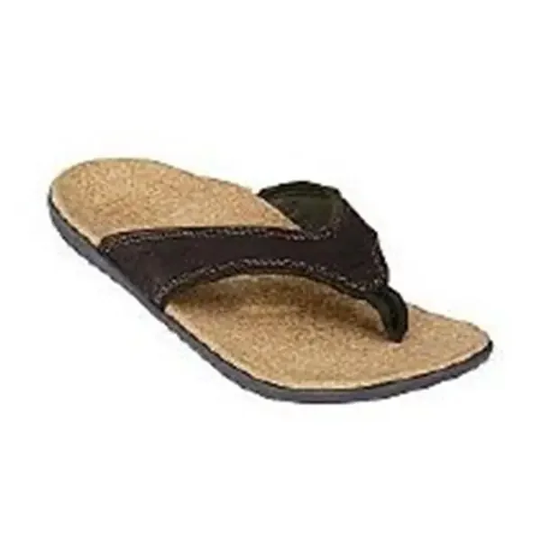 Four Foot Sandal Total Support Yumi Select Leather Dark Brown Size 10 1/Pr – 3948310