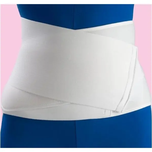 Frank Stubbs Co Inc Binder Compression Abdominal Elastic Two Panel White 10″ Universal Each – 2004