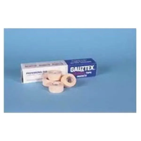 General Bandages Inc Tape Gauztex Elastic 1″X10Yd White 12/Box – 31007-1