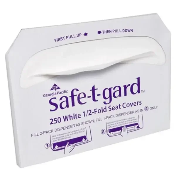Georgia Pacific Cover Toilet Seat Safe-T-Gard White 20/Ca – 47046