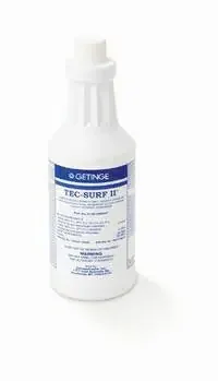 Getinge Tec-Surf II Surface Disinfectant Cleaner Quaternary Based Liquid 1 Quart Bottle Mild Scent – 61301606713