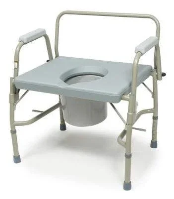 GF Imperial Collection 3-in-1 Steel Drop Arm Commode