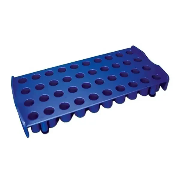 Globe Scientific Cryoclear Workstation Rack 40 Place Blue 5/Pk – 3049B