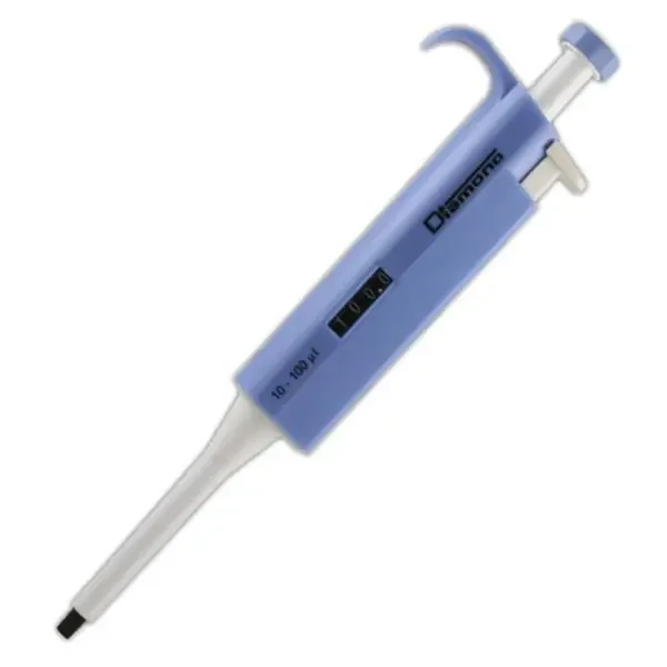 Globe Scientific Diamond Adjustable Volume Pipette 10-100Ul Graduated Blue Ea – 3301-100