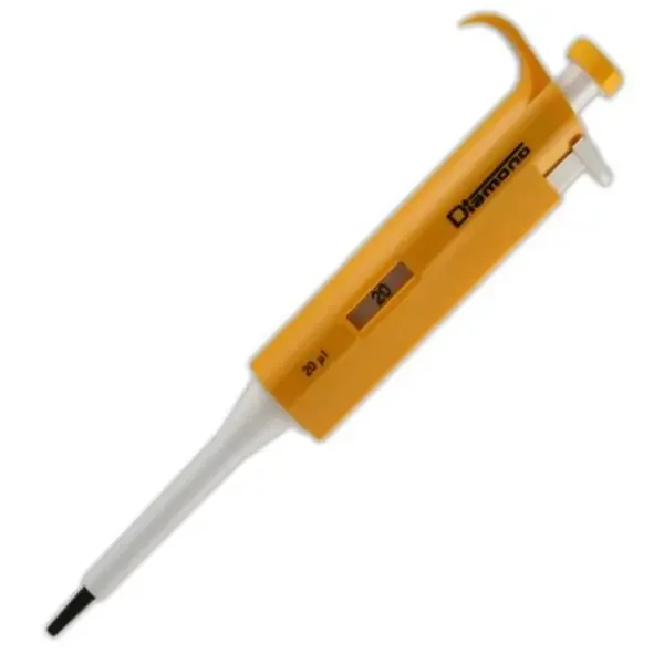 Globe Scientific Diamond Fixed Volume Pipette 20Ul Non-Graduated Yellow Ea – 3302-20