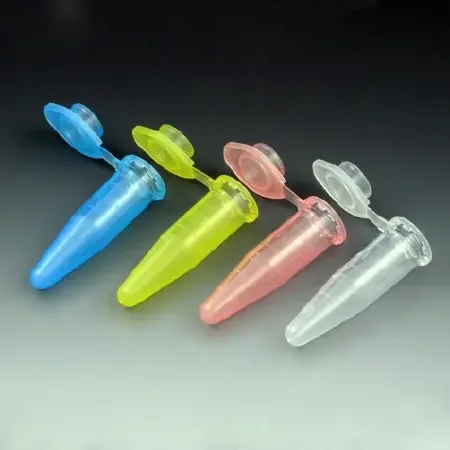 Globe Scientific Microcentrifuge Tube Conical Bottom Plain 1.5 mL Without Color Coding Snap Cap Polypropylene Tube – 111558