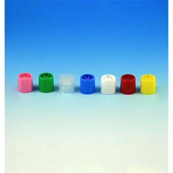 Globe Scientific Screw Cap Polypropylene Blue 1000/Pk – 6136B