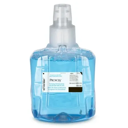 GOJO Provon Antimicrobial Soap Foaming 1,200 mL Dispenser Refill Bottle Floral Scent – 1944-02