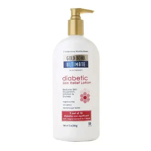 Gold Bond® Ultimate Diabetics’ Dry Skin Relief Lotion, 13 oz. Bottle