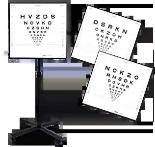 Good-Lite ETDRS Illuminated Eye Test Cabinet Stand Mount – ESV3000