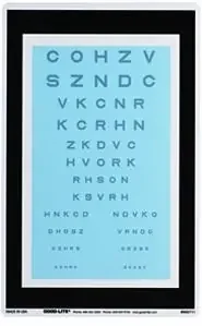 Good-Lite Insta-Line Eye Chart – 904029