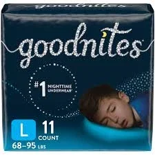 Goodnites Youth Pants, Large, Boy, Jumbo Pack, Replaces Item 6941315