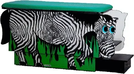 Goodtime Medical Pediatric Exam Table Fixed Height 325 Lbs. – D-ZEBRA