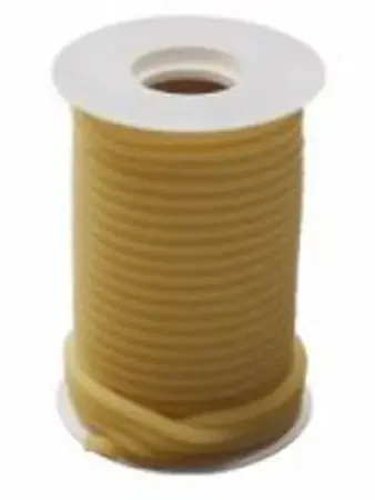 Graham-Field Connector Tubing 50 Foot Length 3/16 Inch ID Sterile Without Connector Amber Rubber – 3933 38