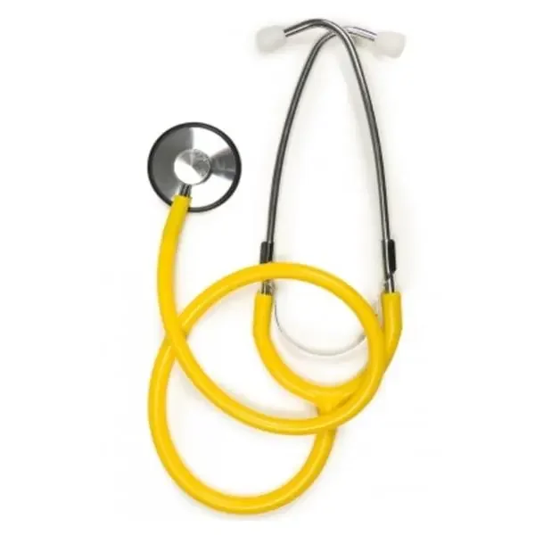 Graham-Field/Everest &Jennings Stethoscope Acoustic Yellow 22″ Lightweight Nonchill 1-Head Ea – 04-300Y