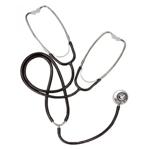 Graham-Field/Everest &Jennings Stethoscope Teaching Black 22″ 2-Head Ea – 540