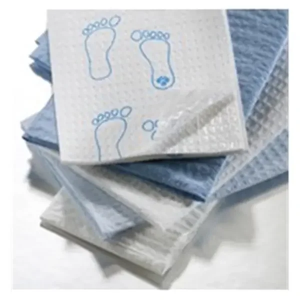 Graham Medical Towel Patient 13.5 In X 18 In Blue 3 Ply Tissue / Poly 500/Case – 191