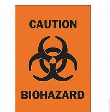 Grainger Brady Caution Sign Caution Biohazard – 6G308