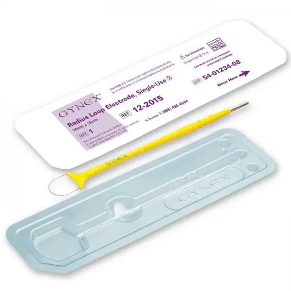 Gynex Gynex LEEP/LLETZ Electrode 10 X 10 mm Tungsten Wire Radius Loop Disposable Sterile – 12-1010