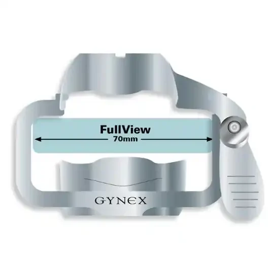 Gynex Gynex Vaginal Speculum Pederson NonSterile Surgical Grade Stainless Steel Large 30 mm Yoke Opening Reusable Without Light Source Capability – 2459