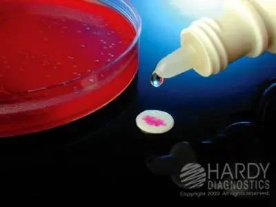 Hardy Diagnostics Test Kit Microbial Identification Pyrolidonyl Arylamidase (PYR) Culture Sample Non-CLIA Waived 100 Tests – Z175