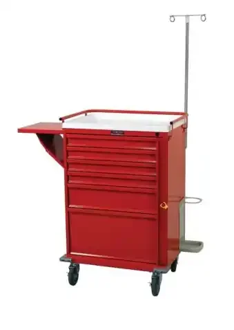 Harloff Crash Cart Plastic 6 Drawers – V30-6EMG2