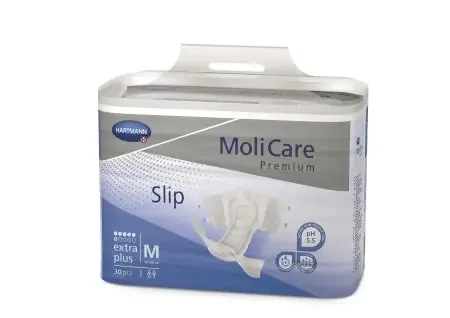 Hartmann MolicarePremium Extra Plus Adult Incontinent Brief Tab Closure Large Disposable Heavy Absorbency – 169848