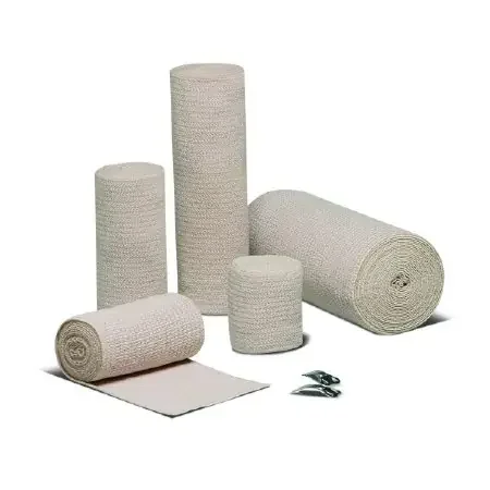 Hartmann REB LF Elastic Bandage 3 Inch X 5 Yard Standard Compression Clip Detached Closure Tan NonSterile – 16300000