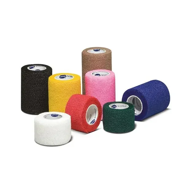 Hartmann USA Bandage Co-Lastic 2″X5Yd Compression Elastic Assorted Lf 36/Ca – 45210000
