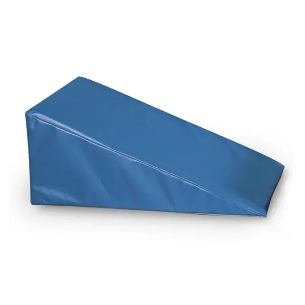 Hausmann Industries Bolster Wedge Positioning 45 Degree Md Blu Vnl Cvr Antslp/Frm Sprt Sz Medium Ea – 41