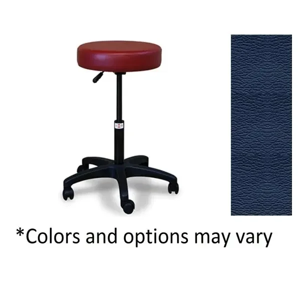 Hausmann Industries Stool Exam Navy Blue 2″ Casters 5 Leg Ea – 2153-718