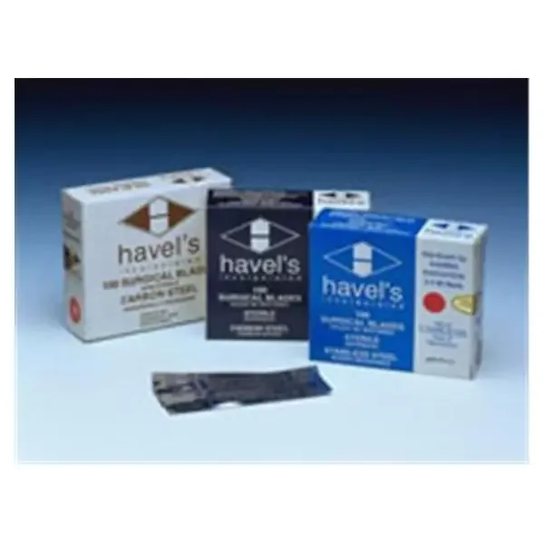 Havel‘s Inc Blade Surgical 11 Carbon Steel Sterile Disposable 100/Bx – SC11