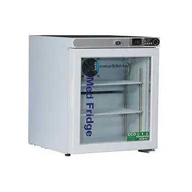 Health Care Logistics ABS Freestanding Pharmacy/Vaccine Refrigerator, 1 cu. ft. – 19714
