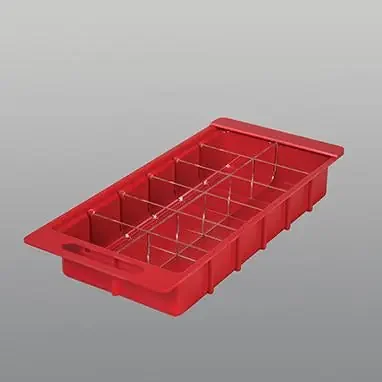 Health Care Logistics Clear Divider Set for One-Third Size Colored Crash Cart Boxes – 3153