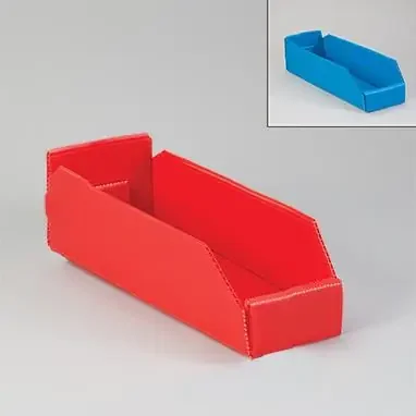 Health Care Logistics Corrugated Plastic Shelf Caddies – 19823