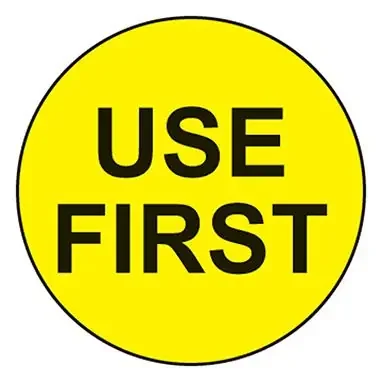 Health Care Logistics Use First Labels – 18620