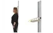 Health O Meter Height Rod Polymer Wall Mount, 205HR