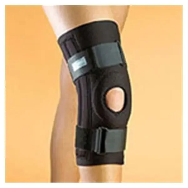 Hely & Weber Brace Compression Adult Knee Neoprene Black Size 13″ X-Large Universal Ea – 3630-BLK-XL