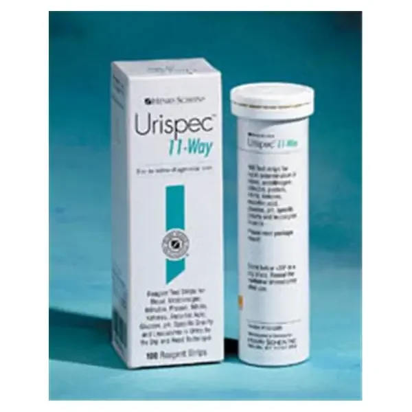 Henry Schein Henry Schein Urispec Urinalysis Test Strip 11 Way 100/Bt – 93060.2X6.1