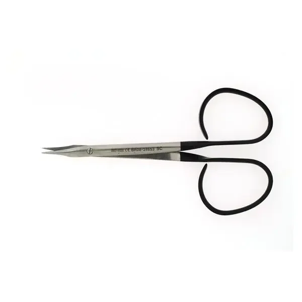 Hermann Medizentechnik Scissors Suture Gradle Supercut 3-3/4″ Sharp Supercut Slight Curve Ss Ea – BR08-34653SC