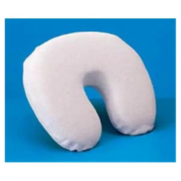 Hermell Products Pillow Travel Cervical/Neck White Terrycloth Cover Size One Size Fits All Ea – NC3950