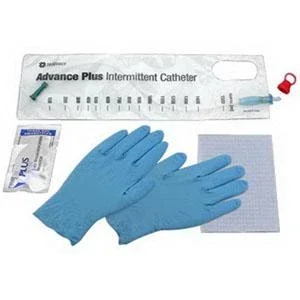 Hollister Advance Plus™ Intermittent Catheter Kit, Straight Tip, 8Fr, 16″ L, 1500mL Collection Bag – Package of 25
