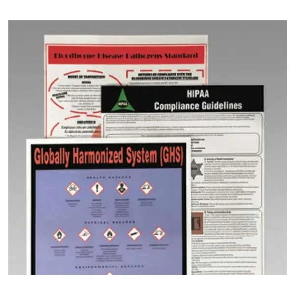 HPTC Charts Wall Hipaa 3 Most Popular 3/Pk – WC3