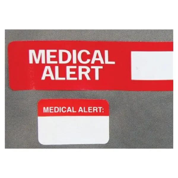 HPTC Label Informational Medical Alert 50/Pk – MALL